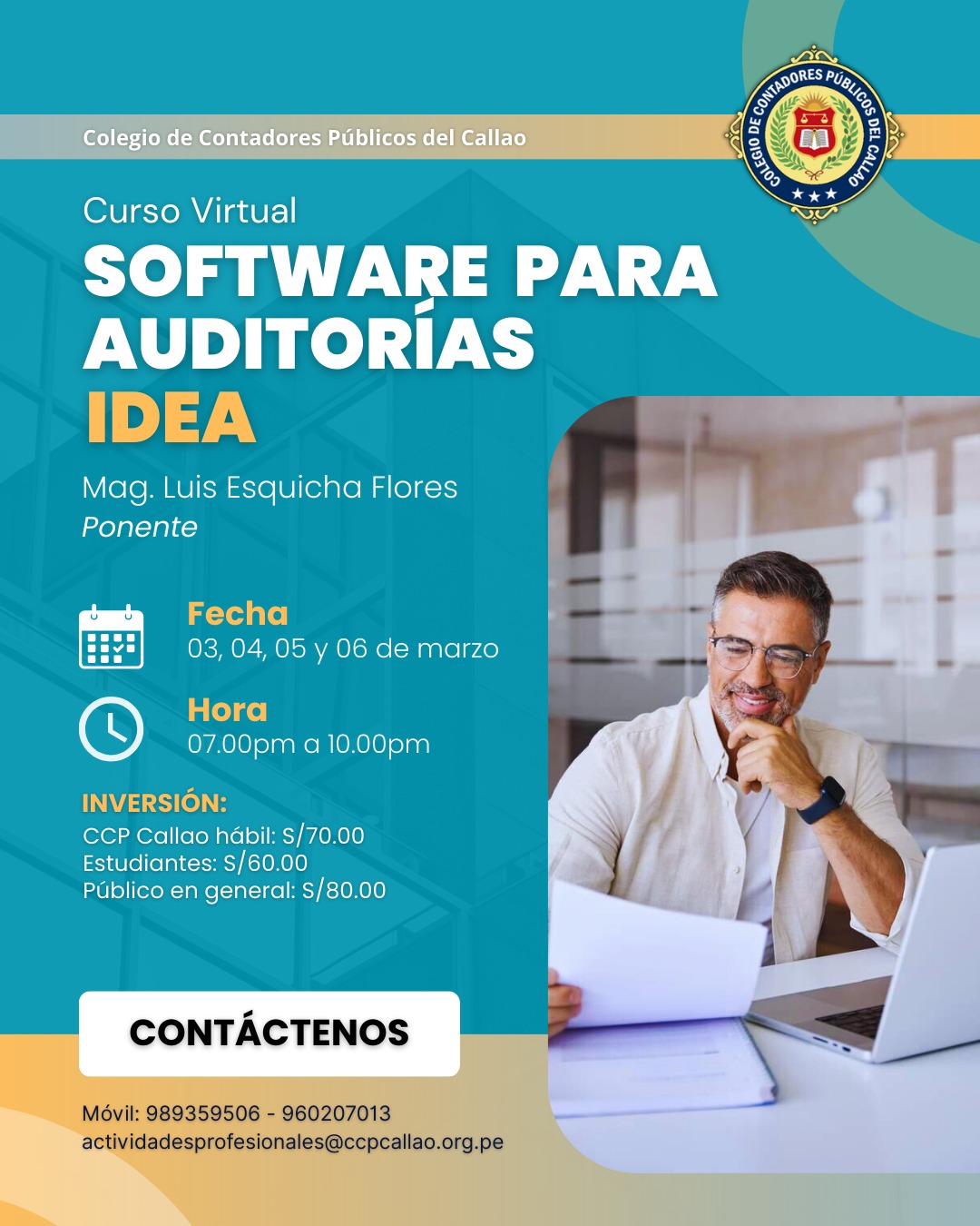 CURSO:  SOFTWARE  PARA AUDITORIAS - IDEA