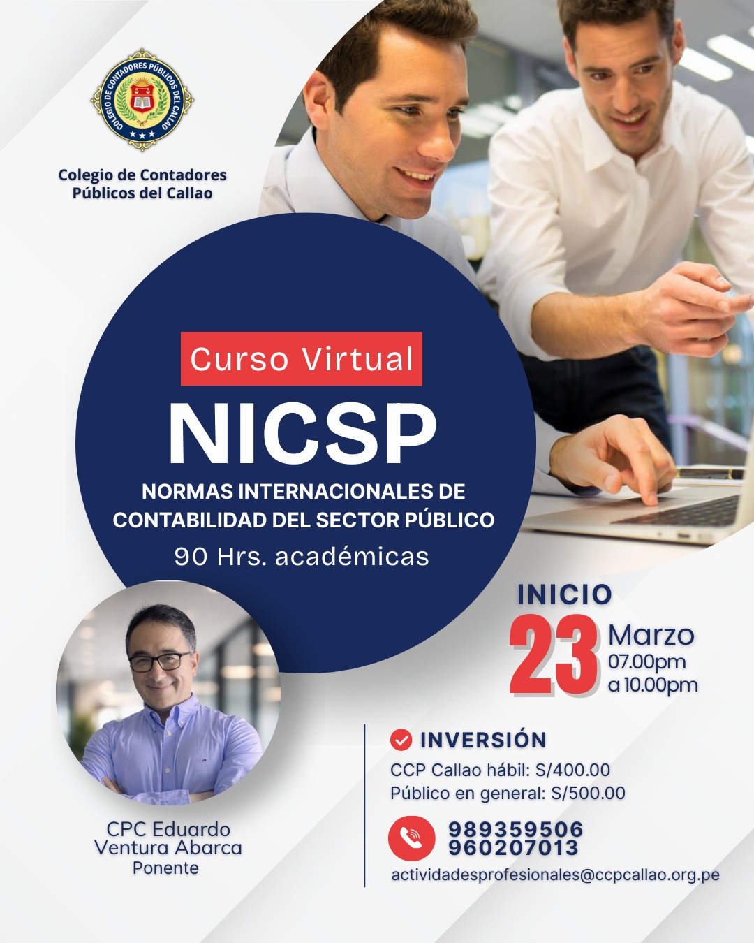 CURSO: NICSP: NORMAS INTERNACIONALES DE CONTABILIDAD DEL SECTOR PÚBLICO