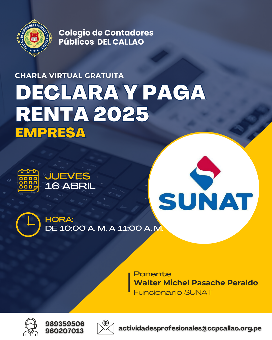 DECLARA Y PAGA RENTA 2025 - EMPRESA